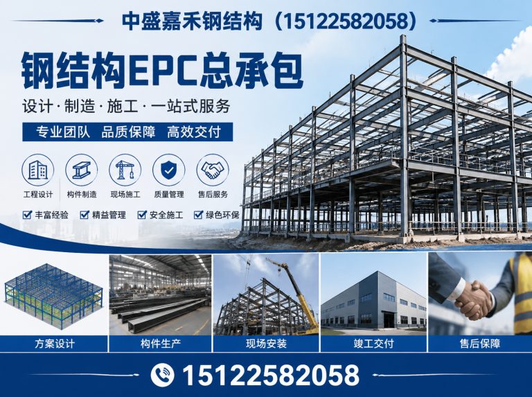 南开区钢结构厂房展示图